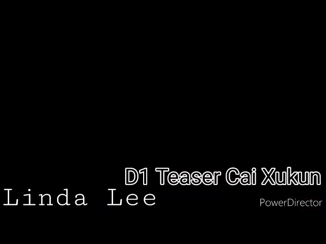 Cai Xukun D1 Teaser 1 Mashup Wayv By Linda Lee class=