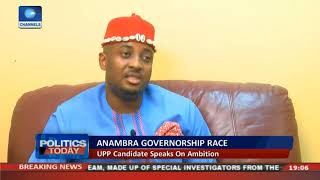 Ydp Candidate, Nonso Ozoemena On Anambra Governorship Ambition Politics Today