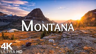 Montana 4K - Amazing Beautiful Nature Scenery With Relaxing Piano Music - 4K VIDEO ULTRA HD