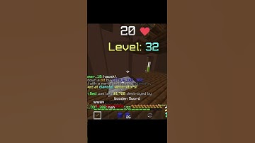 I just got called being a hacker😂🔥🔥#minecraft #bedwars #insane #clutch #shorts #hacker