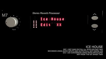 Demo :: Bricasti M7 Reverbs on SH101 (Aphex Riff)