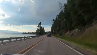 Motorcycle Ride around Flathead Lake, Montana