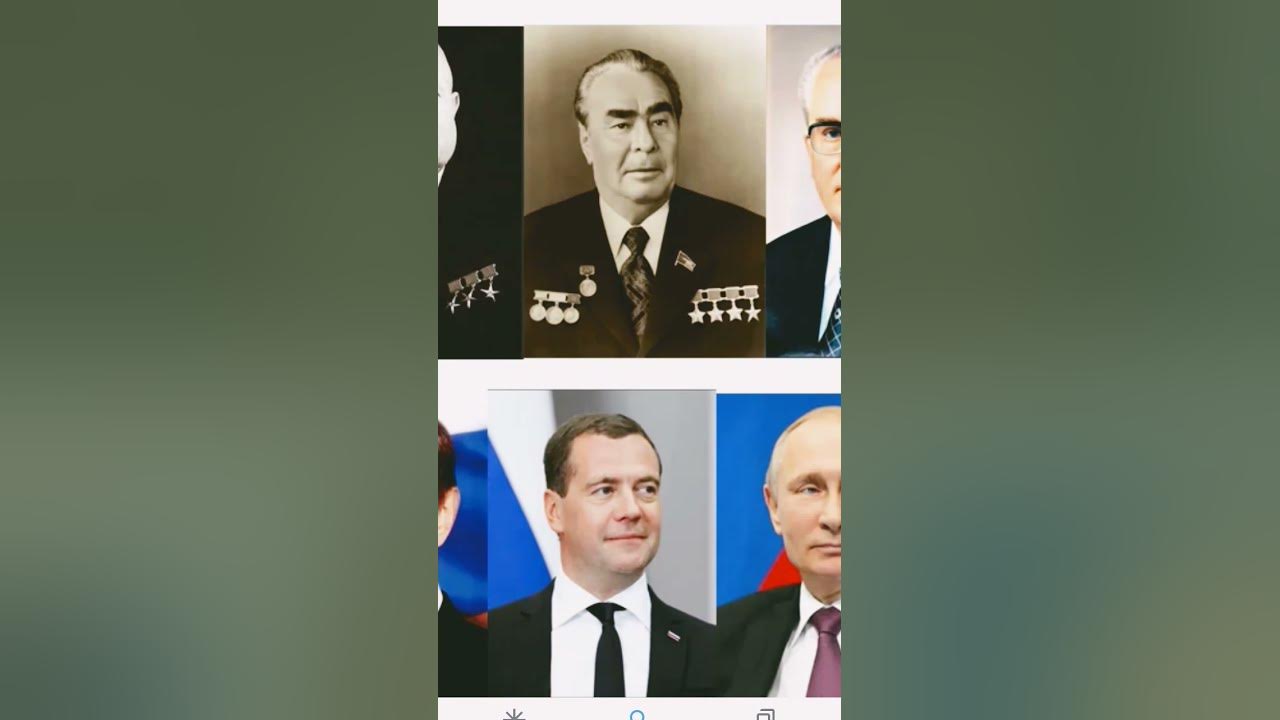 правители ссср - YouTube