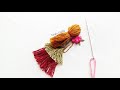 doll embroidery tutorial:hair embroidery stitching:hair embroidery with dress,bordado