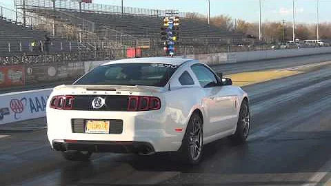 Stock 2013 GT500 1/4 mile