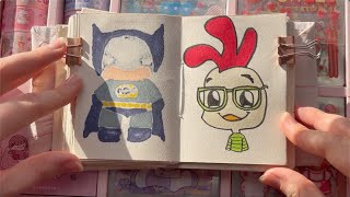 HOW TO DRAW CHICKEN LITTLE FOR BEGINNERS EASY 🐓