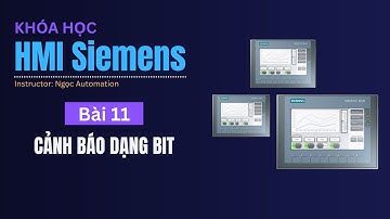 Học HMI Siemens bài 11 - Tạo cảnh báo dạng bit