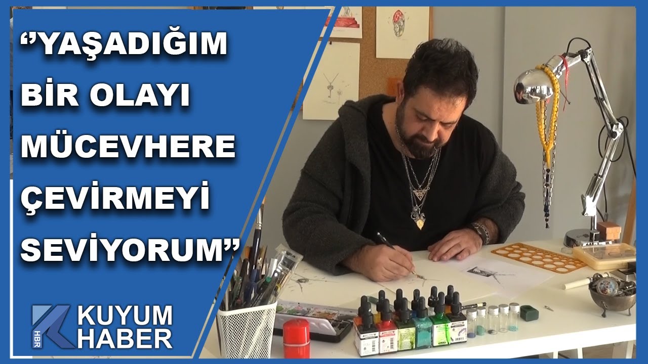 Mücevher Tasarımcısı Fatih Çetinkaya  Tasarım Yaparken Nelerden Esinlendiğini Anlattı