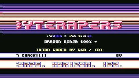 Byterapers Incorporated Intro 4 ! Commodore 64 (C64)