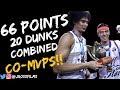 Japeth Aguilar & Arwind Santos Co-MVP Highlights vs. South All-Stars | 66 PTS, 20 DUNKS COMBINED!