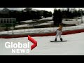 The snow goes on as Alberta skiing resort reopens in the middle of summer