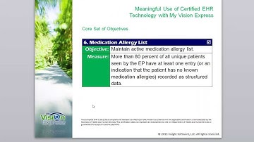 My Vision Express® Webinar Series: Meaningful Use Made Easy