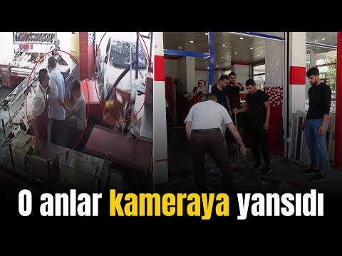 Diyarbakır’da otomobil kasap dükkanına daldı - Bismil Haber