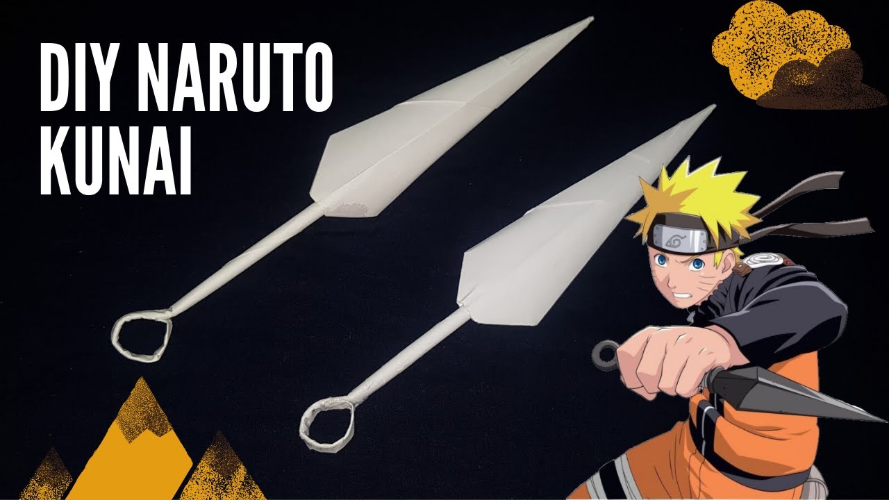 how to make naruto kunai how to make naruto kunai