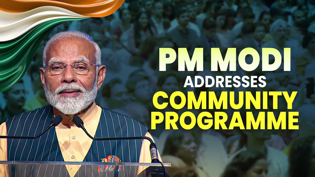 LIVE: PM Modi addresses a community programme in Vienna, Austria ...