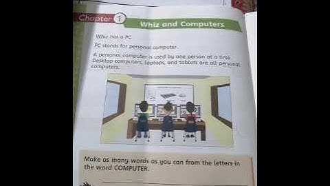 Class 2| Computer Whiz | Chapter #1 Whiz and Computer |Lecture 2