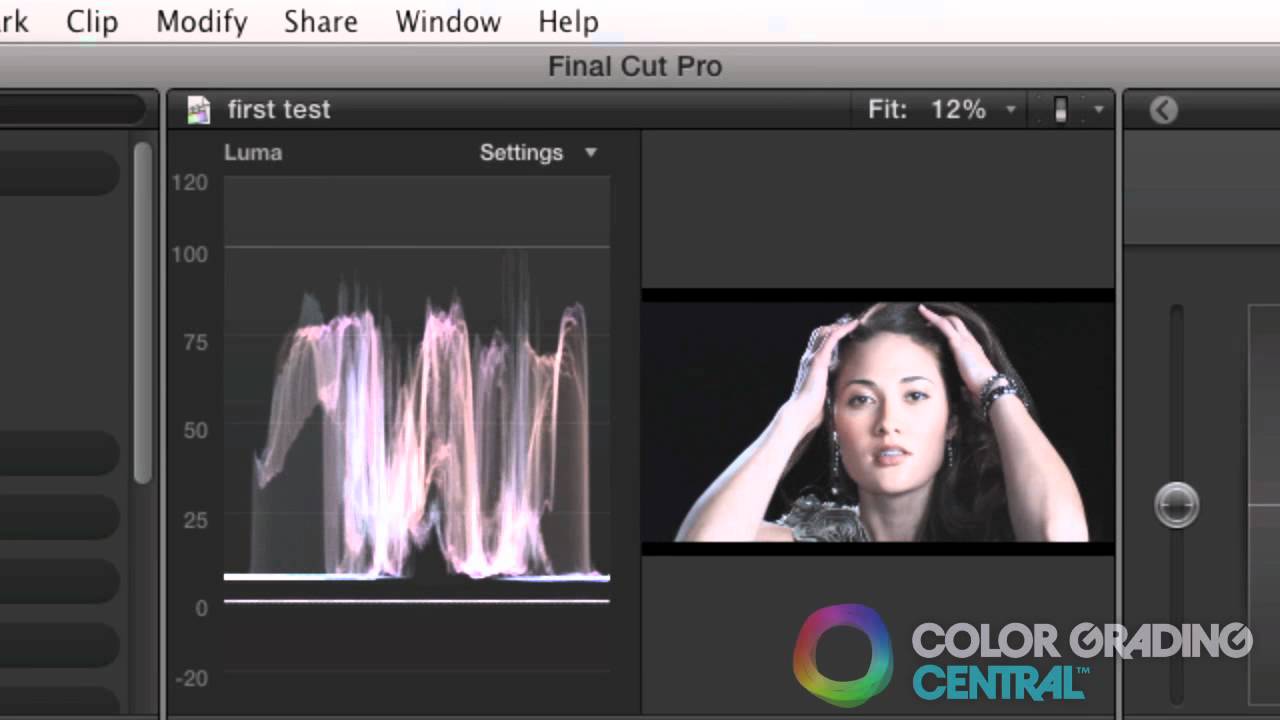 how do i brighten and saturate colors on final cut pro 10.3.4