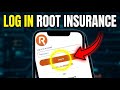 How to login to Root Insurance - Easy Tutorial