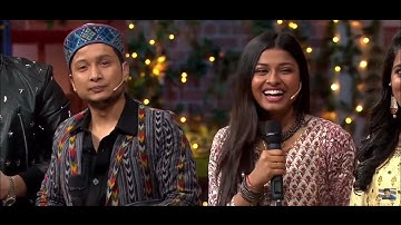 pawandeep rajan and Arunita kanjilal ☺️ romantic 😘 and funny 😂moments in Kapil Sharma show