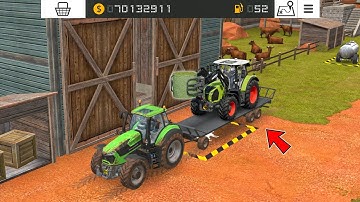 Making Grass Role Bales With 3 Players In Fs18 | Fs18 Multiplayer Gameplay | Timelapse