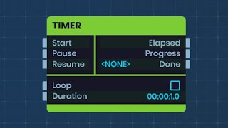 Timer Node Tutorial Plasma