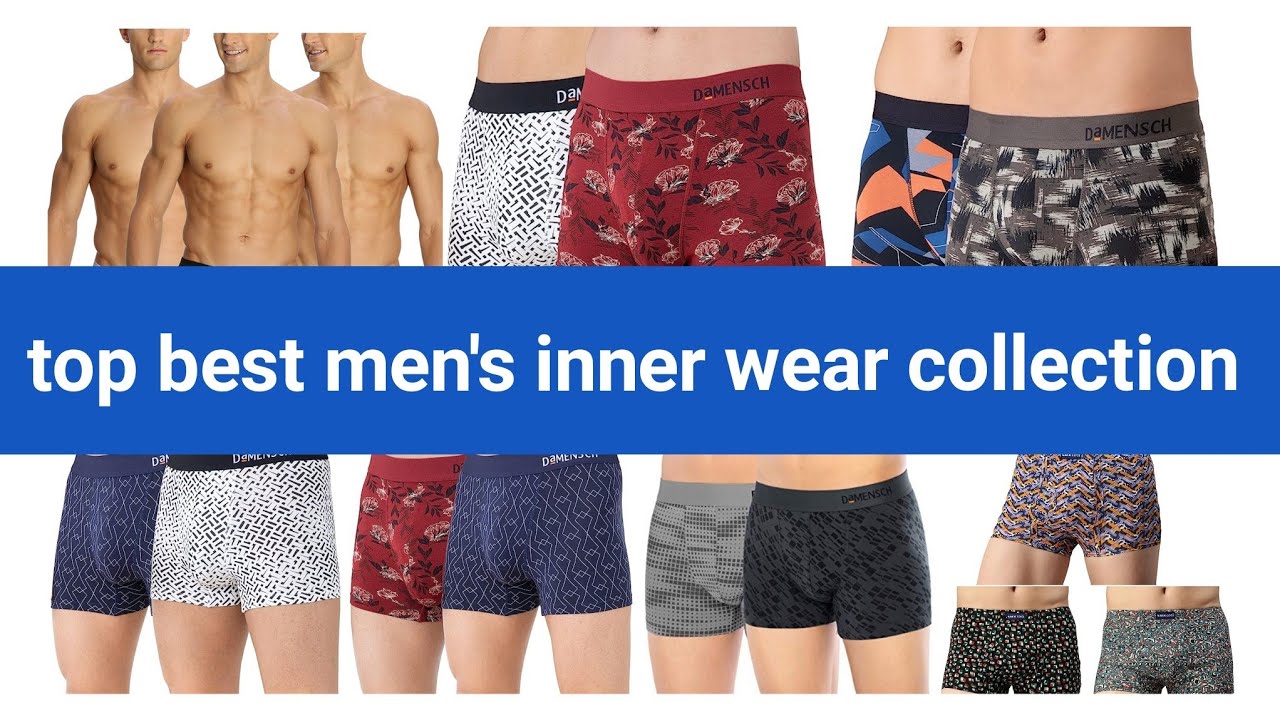 top best men's inner wear collection Amazon best selling design