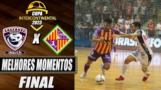 Melhores Momentos e PÊNALTIS Cascavel X Palma | Copa Intercontinental de Futsal 2023 (07/12/2023)