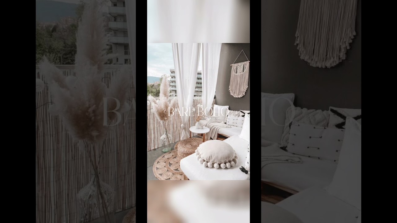 Boho balcony decor ideas 