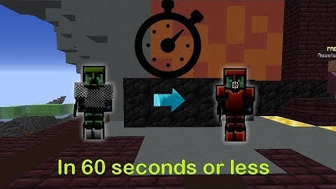 Hypixel Pit | Iron to Diamond in 60 seconds or less