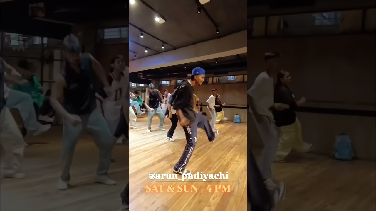 Choreography footwork 