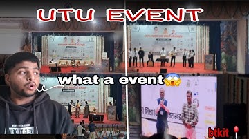 🎉 UTU State Level Event 2025 | Our College Moments | Full Highlights 🎥#explore #btkit #utuevent ♥️