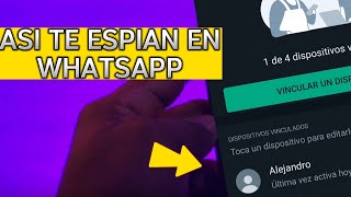 así te pueden espiar por  whatsapp mira esto!😱 screenshot 3