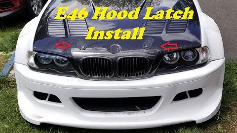 DIY How to Install Hood latch and Spare Tire Delete