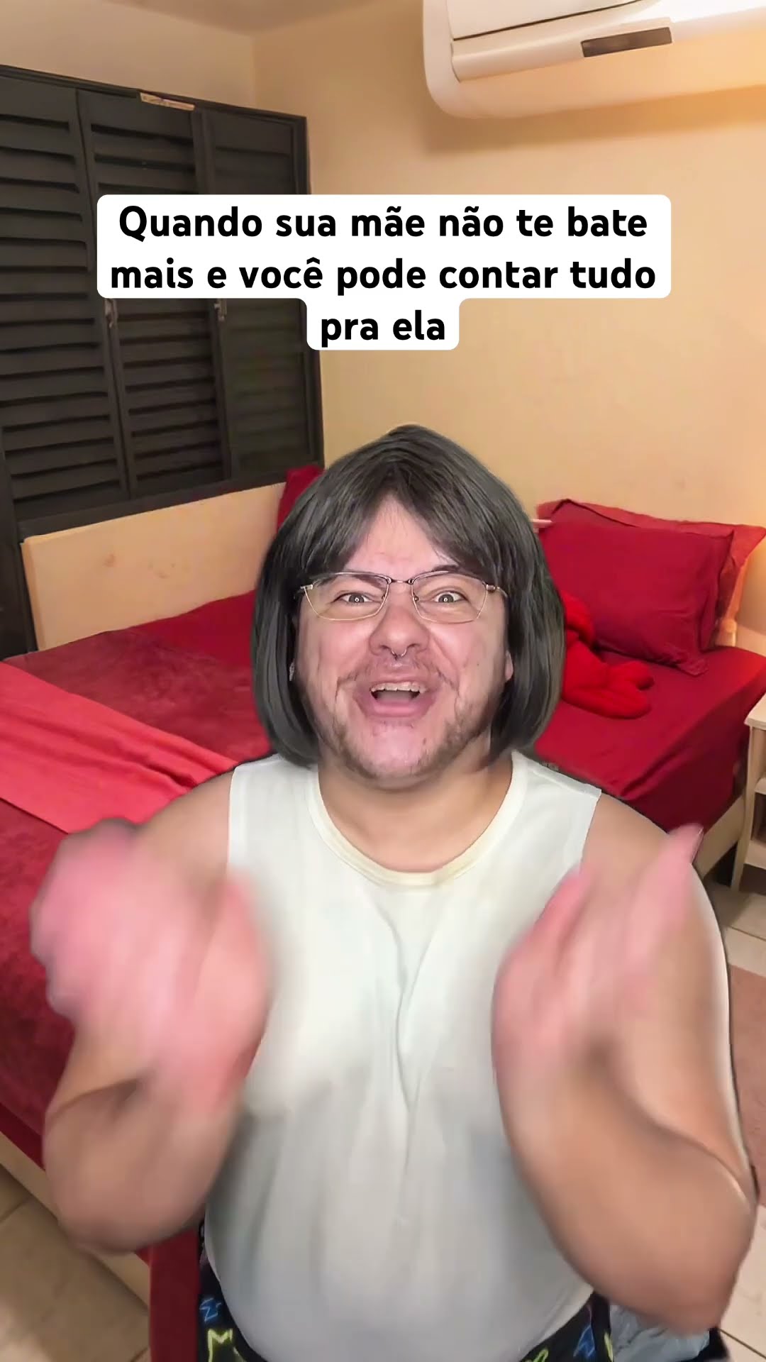 QUANDO SUA MÃE NÃO TE BATE MAIS E VOCÊ PODE CONTAR TUDO PRA ELA