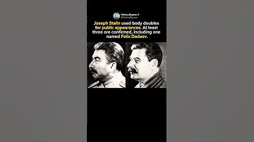 Joseph Stalin’s Secret Body Doubles #shorts