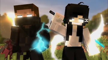 "Willow Tree" Dark Herobrine vs Lunabrine - A Minecraft Music Video