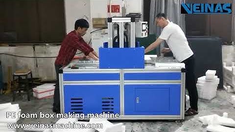 Veinas EPE Foam Box Making Machine with Two or Four Stations 1