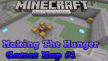 Minecraft Xbox 360 Creative - Making The Hunger Games Map