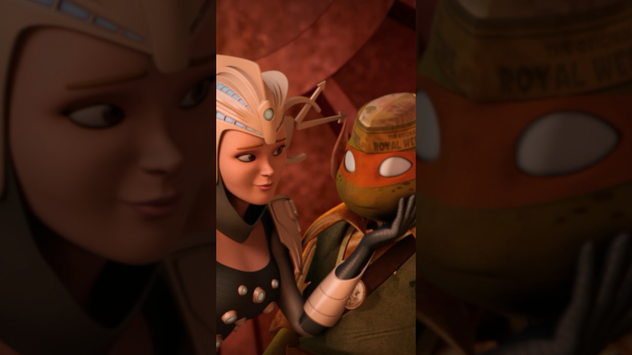 Ninja Turtles' Valentines Cards! 🧡 - Mikey & Renet | TMNT