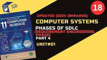 Lecture#18 | Phases of SDLC (Requirement Engineering Phase) | Unit#1 | Computer Systems | ICS1 | NBF