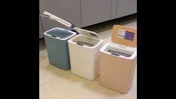 Smart Trash Can Unboxing-Experience the Futuristic Autcan with Automatic Opening Lid!