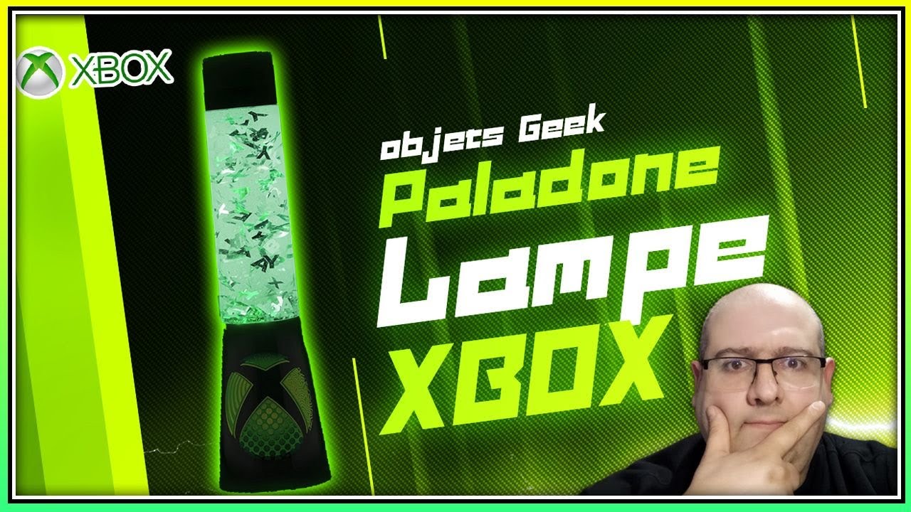 La lampe XBOX Paladone a paillette 😍 