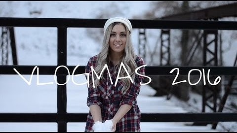 Vlogmas 2016: Day 1 Intro