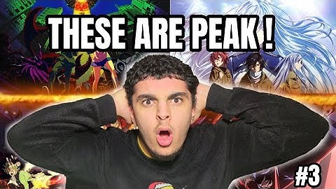 NON ANIME FAN REACTS TO ANIME OPENINGS FOR THE FIRST TIME!!! PART 3