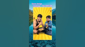 Day 009 : of Canva design challenge #canva #graphicdesign #canvatutorial
