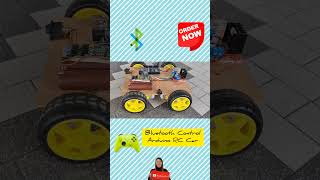 🔥 Bluetooth Controlled Car Using Arduino UNO 🚗📱#btcar #shortsfeed #shorts