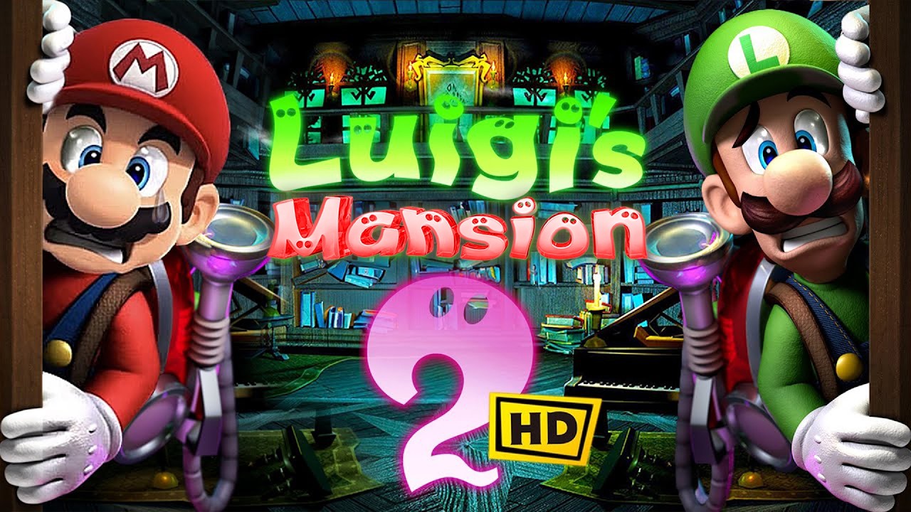 Mario's & Luigi's Mansion 2 - 2 Player Co-Op - Full Game Walkthrough (HD)