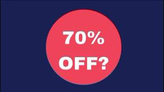 Wait…… what 70% off on first order in xoptime