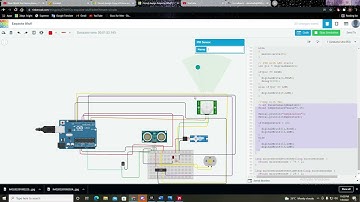 TinkerCad Software Home Automation System