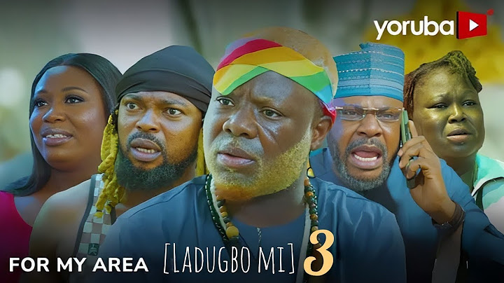 For My Area 3 Yoruba Movie 2024 Drama Itele, Kola Ajeyemi, Sidi, Odun Adekola, Damilola Oni